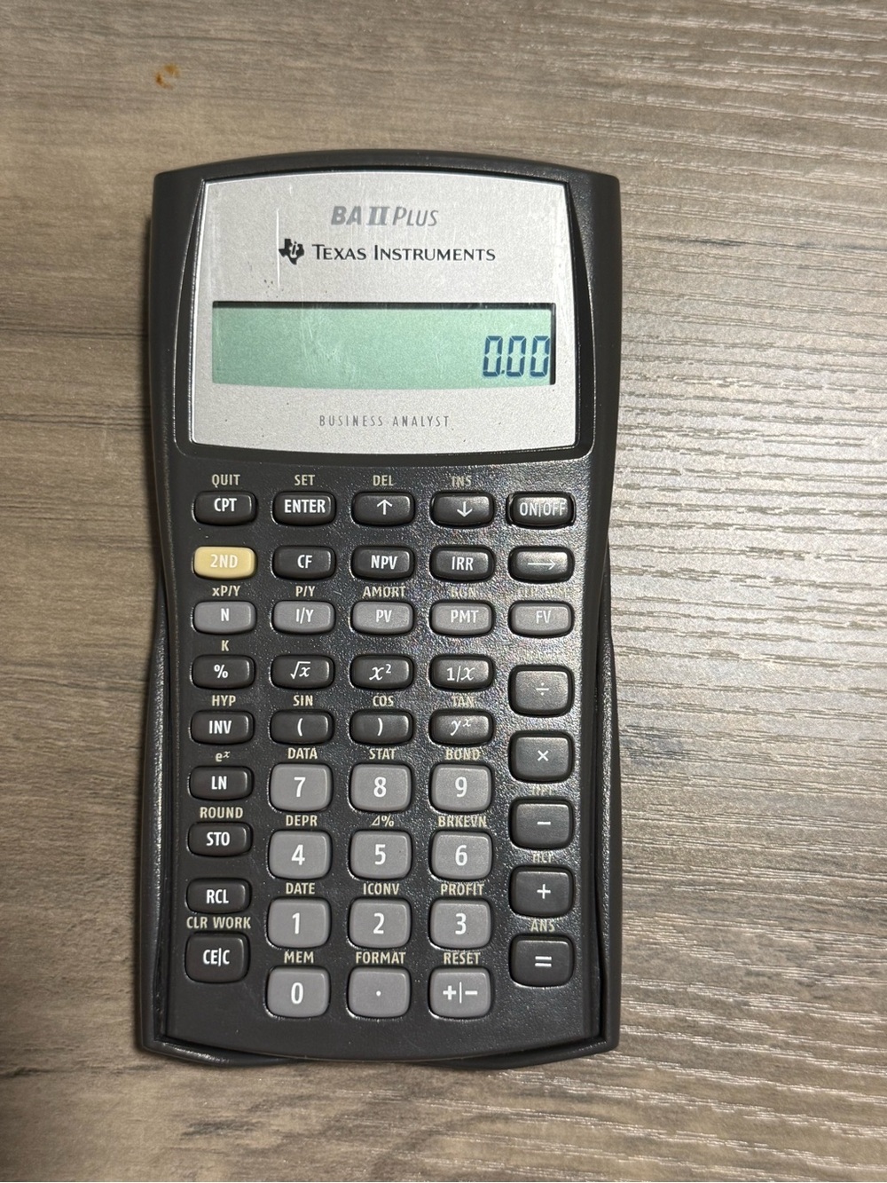 Texas Instruments BA II Plus Financial Calculator - Picture 2 of 9